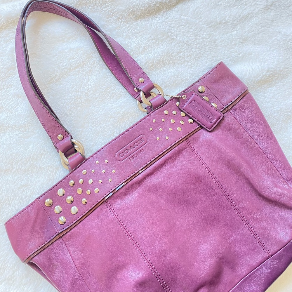 Coach, Medium Purse, Purple, Never Used, Perfect for Spring!